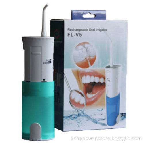 AA Battery Operated Dental Irrigator with Two Operation Modes, 75-125psi